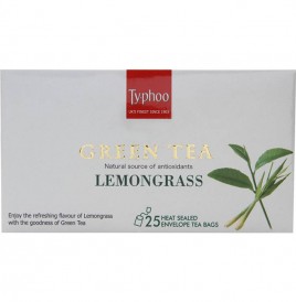 Typhoo Green Tea - Lemongrass  Box  25 pcs